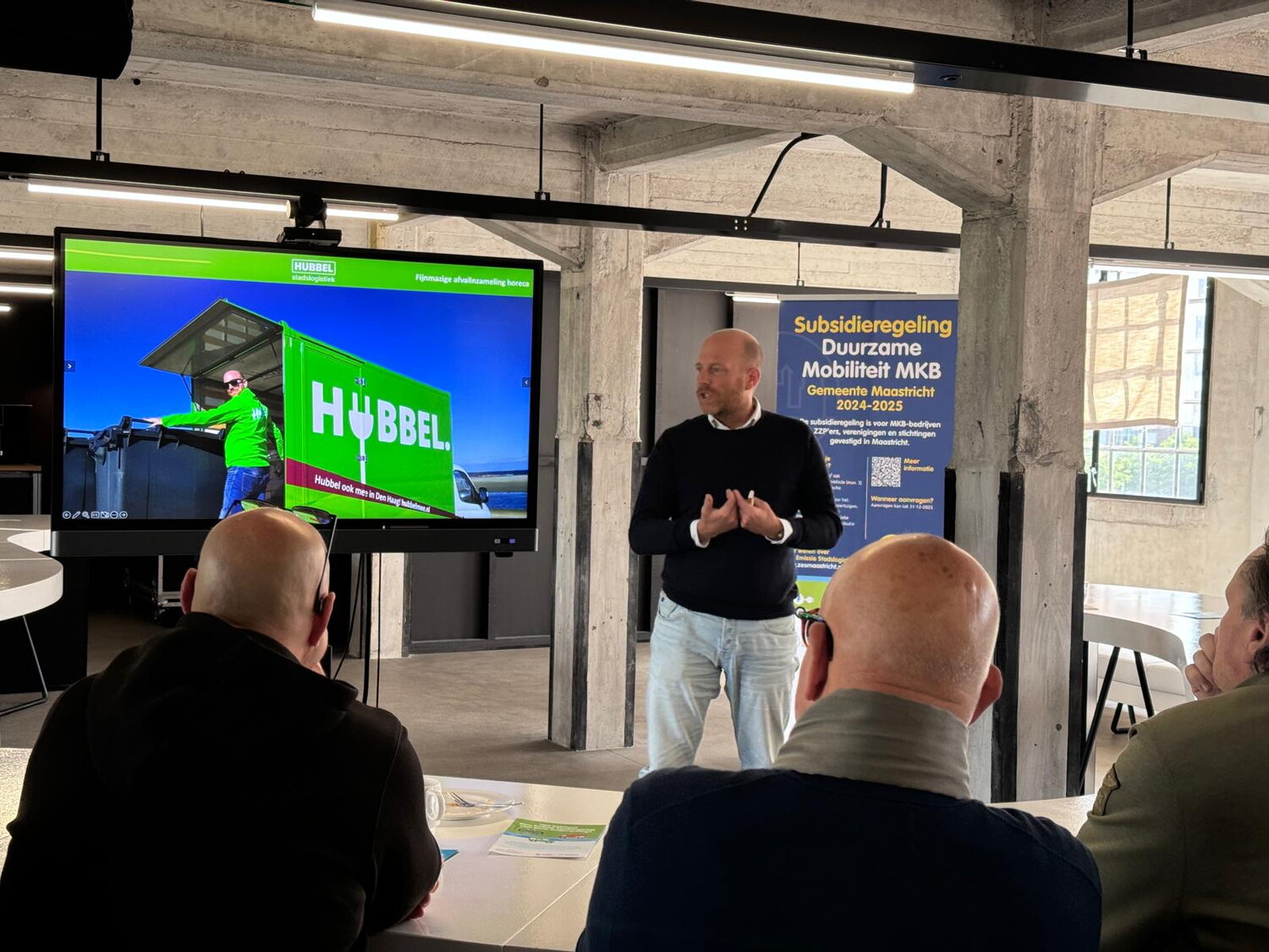 nog een presentatie tijdens stadslog tafel
