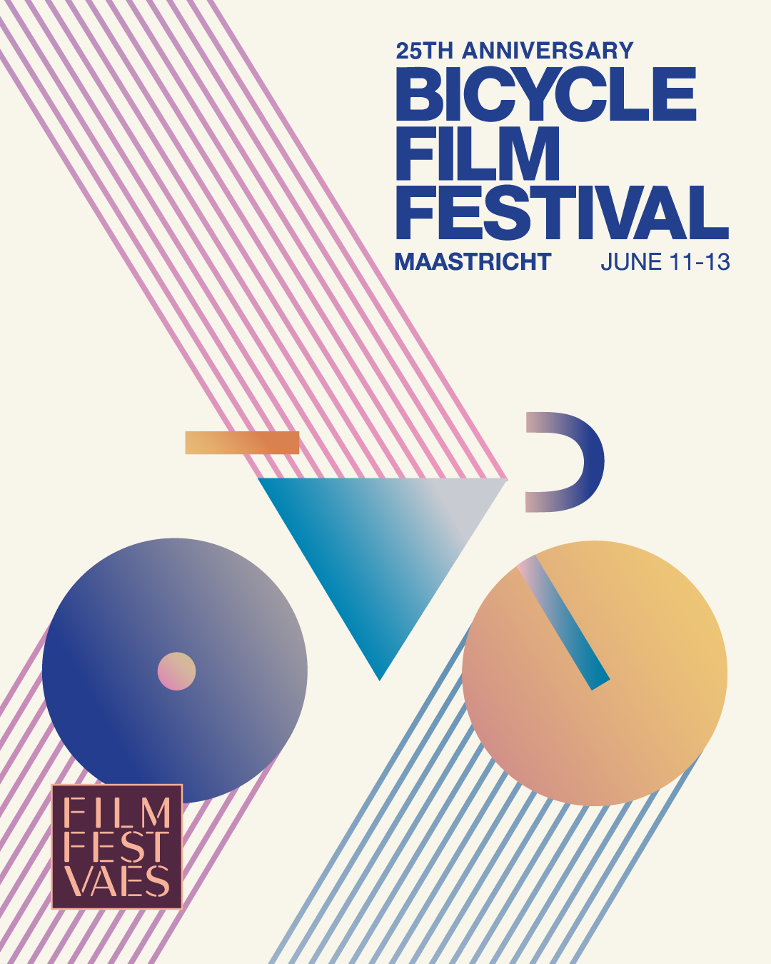 Poster van het Bicycle Film Festival