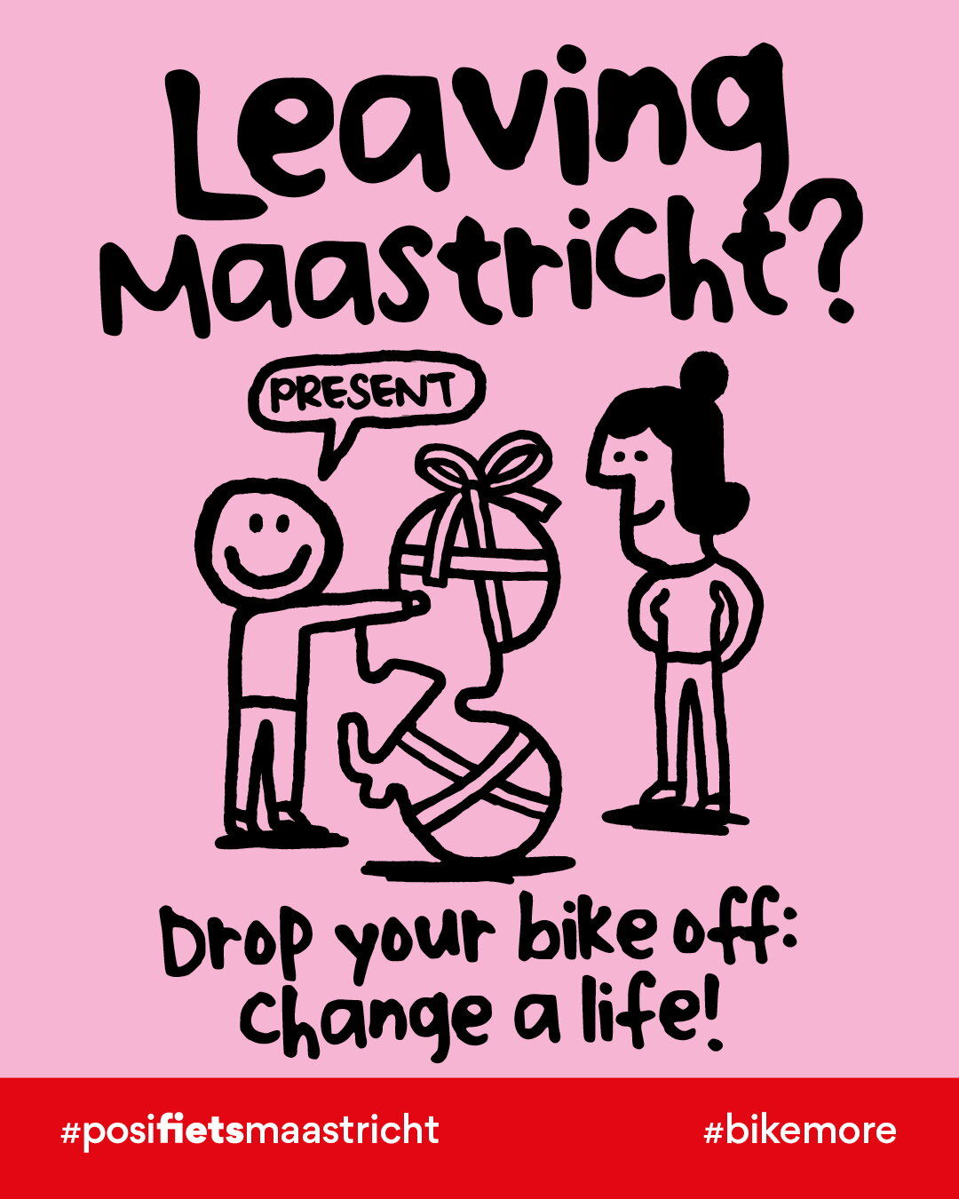 Poster van drop off campagne