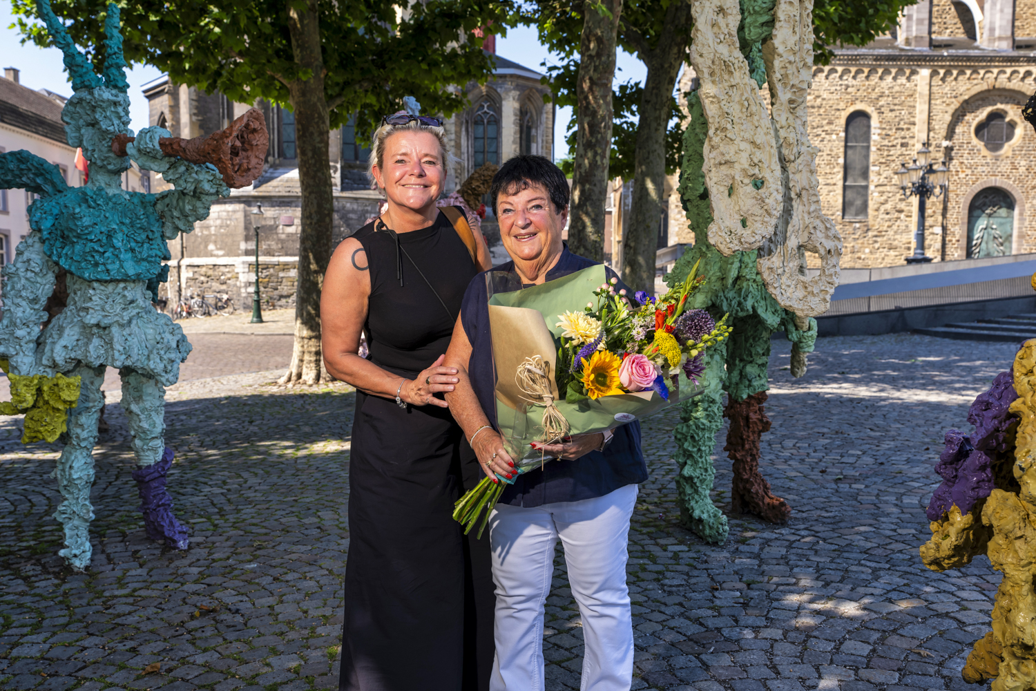 Beppie Kraft en Jelle Ummels Vrijthof